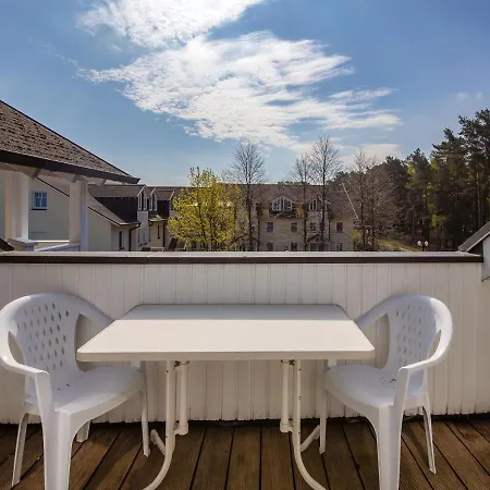 Duenenpark - Komfort Mit 1 Schlafzimmer Und Balkon Im Dachgeschoss 111 Daire